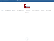 Tablet Screenshot of fernandonoailles.com